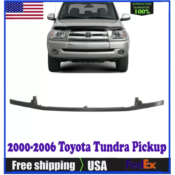Front Bumper Filler Primed Steel For 2000-2006 Toyota Tundra Pickup.